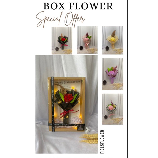 buket bunga | buket box | flower in box | hadiah wisuda | hadiah ultah