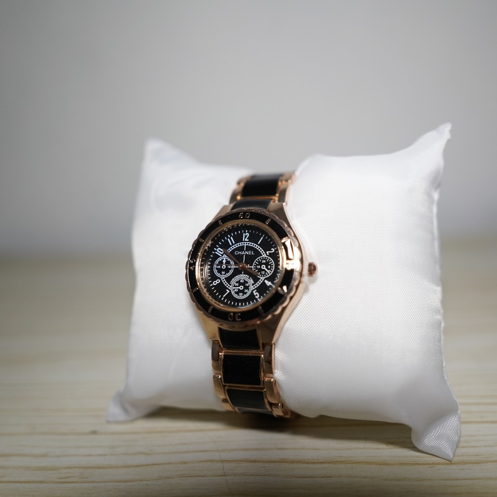 (JAM TANGAN GROSIR) JAM TANGAN WANITAS CHANEL TALI RANTAI