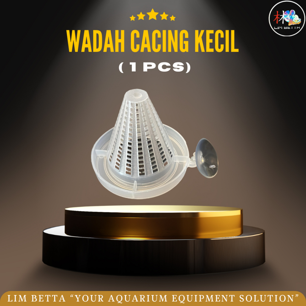 Wadah Cacing Sutra Kecil / Tempat cacing sutra