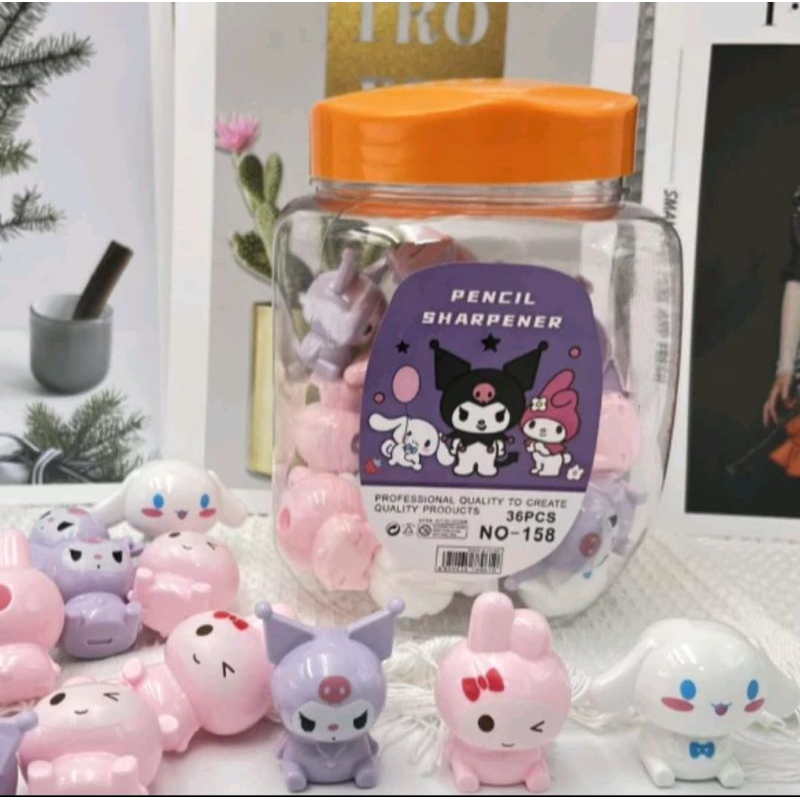 

(1pcs) Rautan Serutan Orotan Sanrio Kuromi Melody Cinamonroll Body