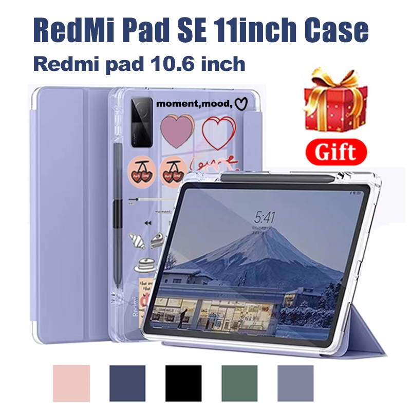 Casing Redmi Pad SE 11 Inch 2023/Xiaomi Redmi pad 10.6 inch Flip Smart Case Magnetic Smart Casing Wi