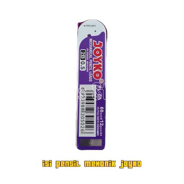 

Isi pensil mekanik joyko 0.5 mm PL-05/2B - Purple