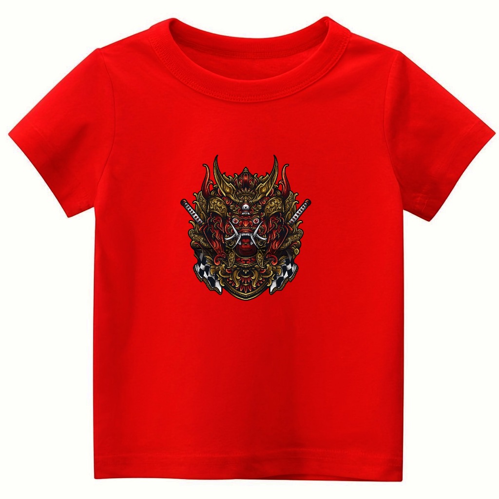 kaos oblong anak usia 1-12tahun sablon BARONG KATANA