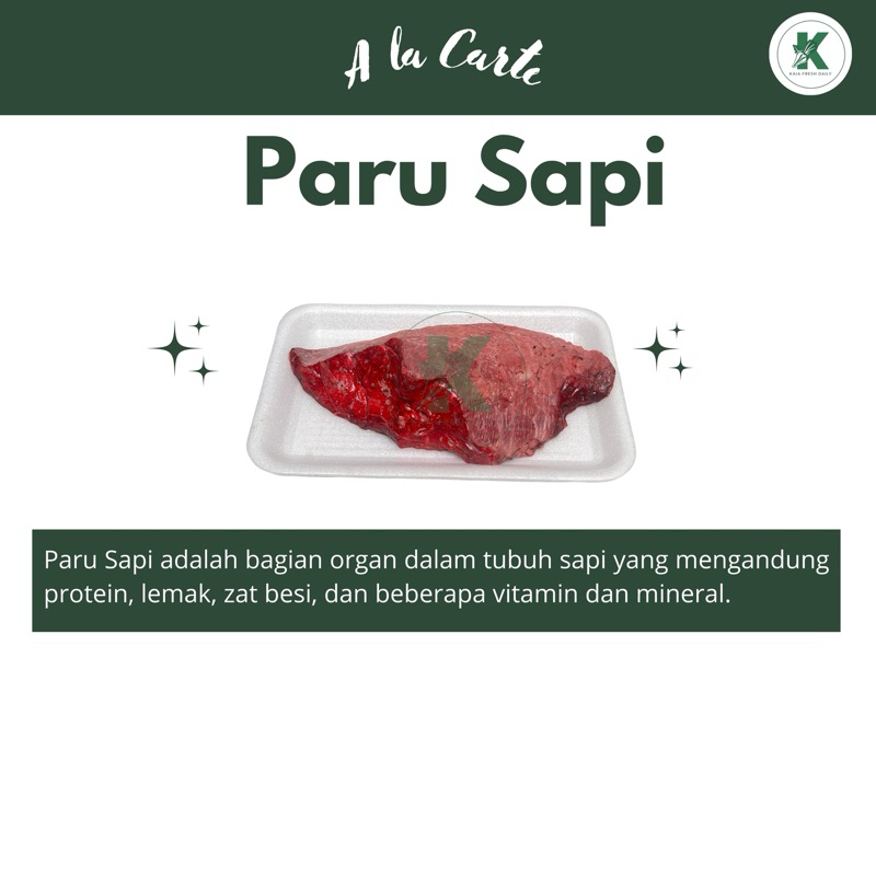 

PARU SAPI 500gr