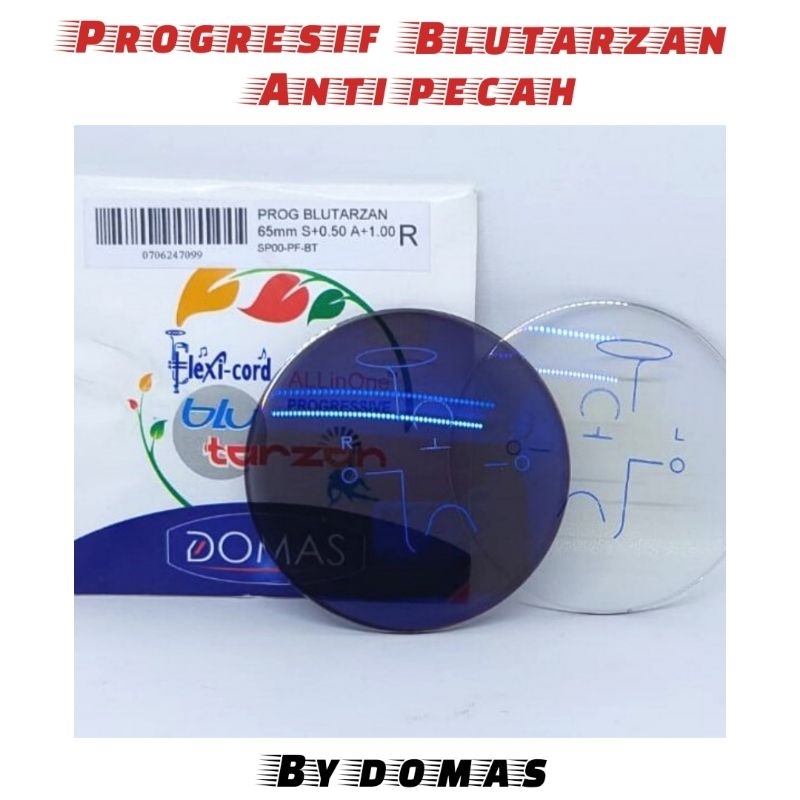 PROGRESIF FLEXI BLUTARZAN ANTI PECAH BY DOMAS