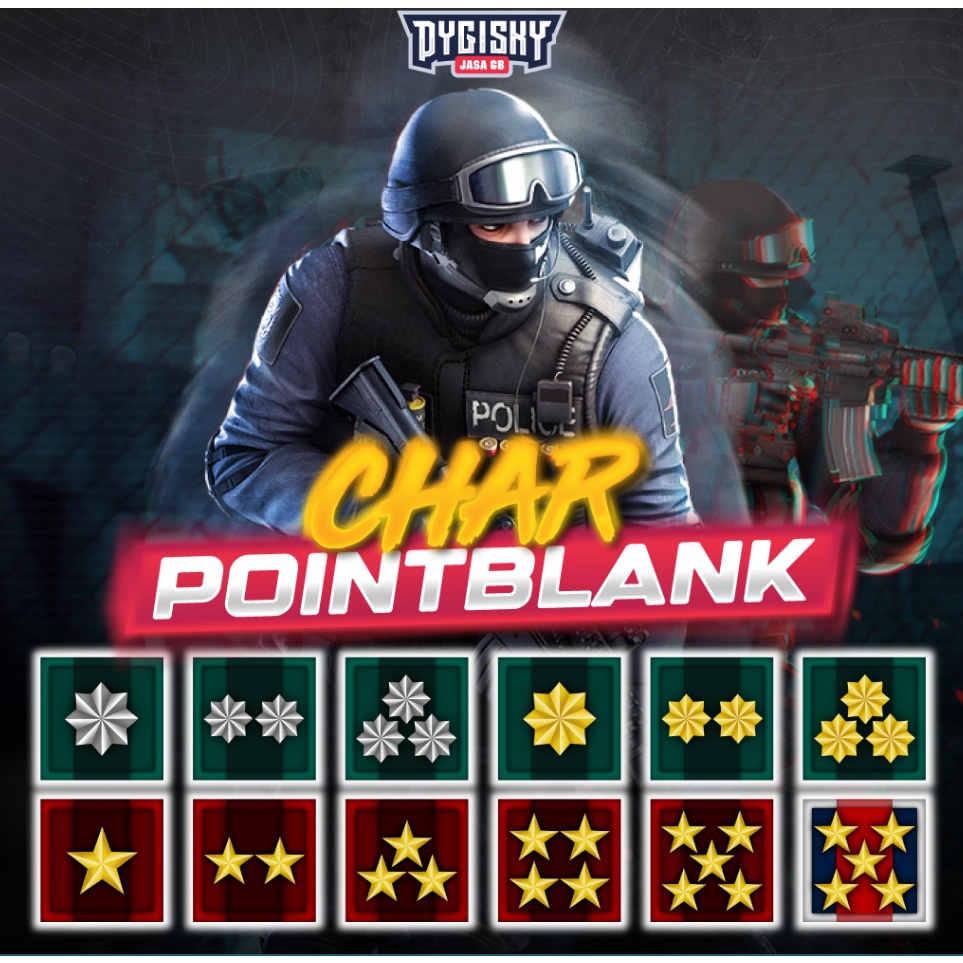 KODE M46E CHAR POINTBLANK  CHAR PB  MAJOR FULL TITLE  BINTANG FULL TITLE  POINTBLANK  GAME PC