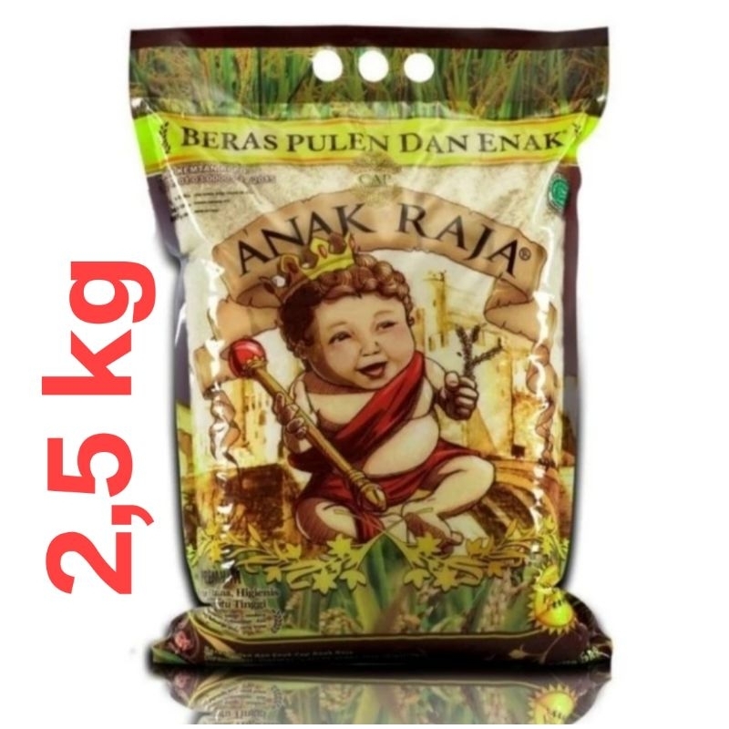 

BERAS ANAK RAJA KEMASAN 2,5 KG dan 3 KG