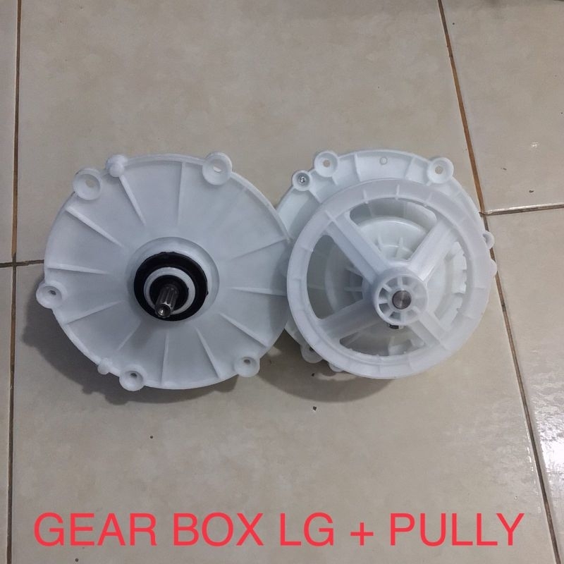 GEAR BOX LG + PULLY