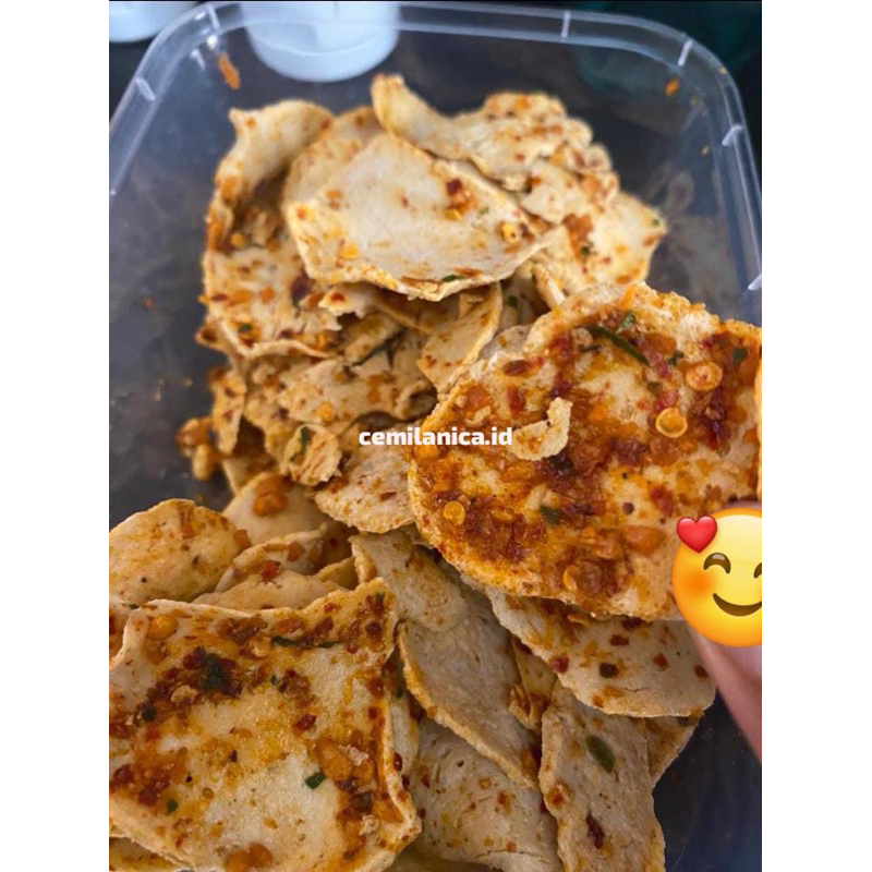 

Keripik Basreng 1kg Basreng Gepeng Basreng Koin Cikruh Renyah