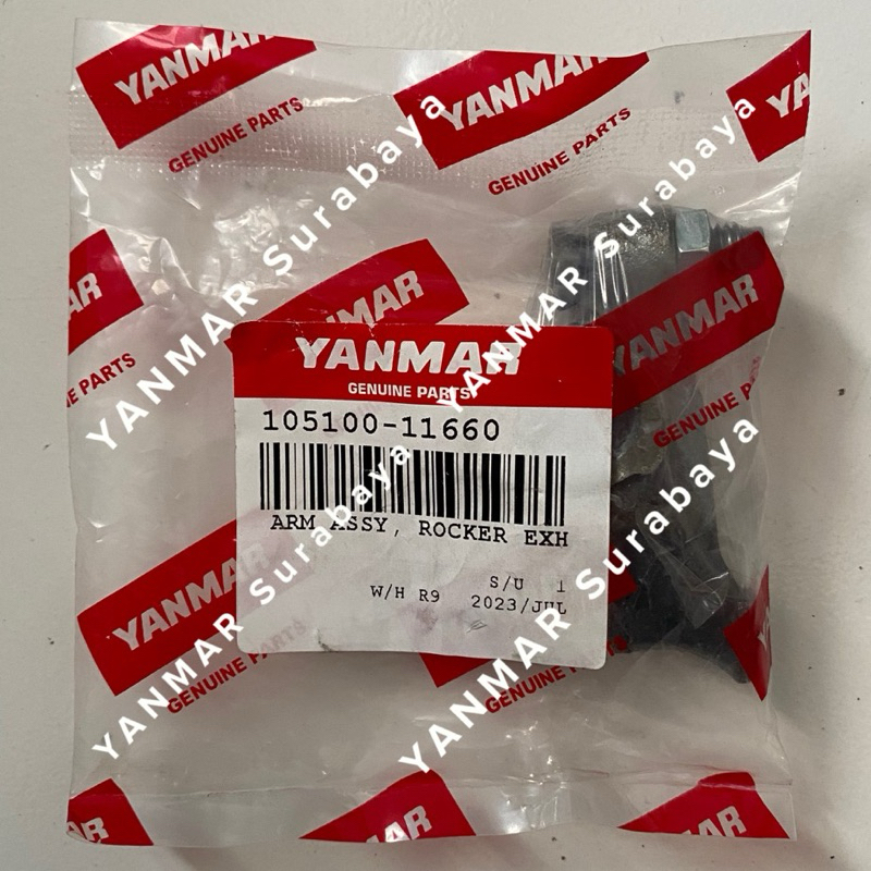 Rocker arm exhaust Yanmar TF65/55 105100-11660 Original