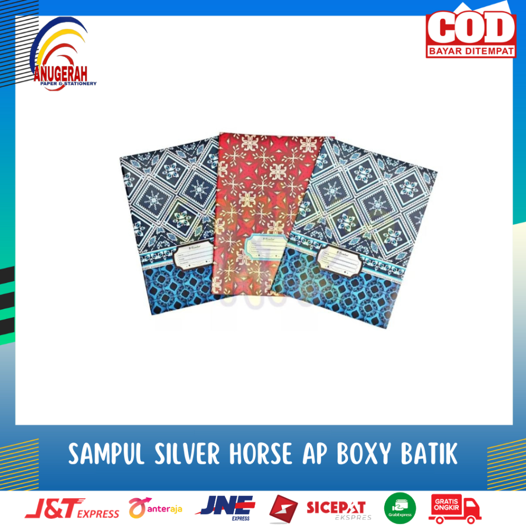 

SAMPUL SILVER HORSE AP BOXY BATIK (PAK)