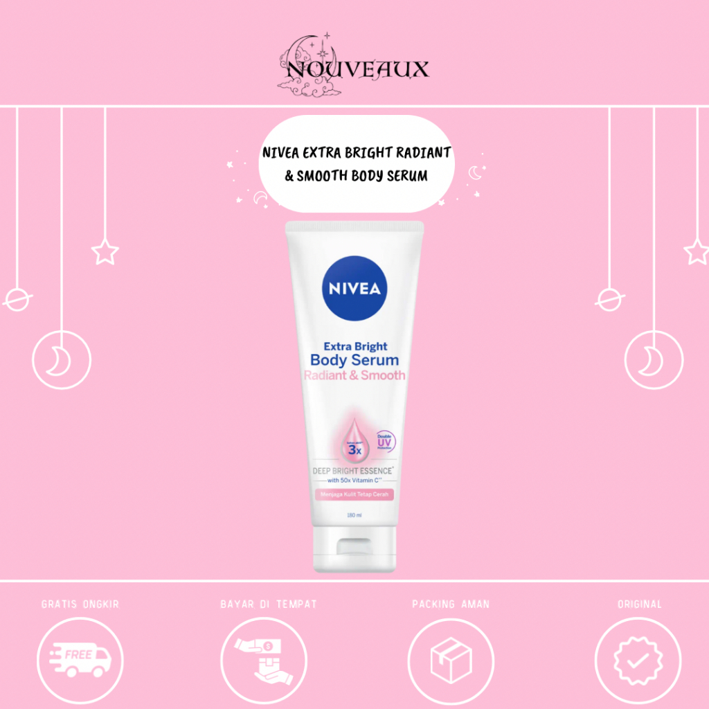 NIVEA Extra White Radiant & Smooth Body Serum - NIVEA Radiant & Smooth Body Serum - NIVEA Radiant & 
