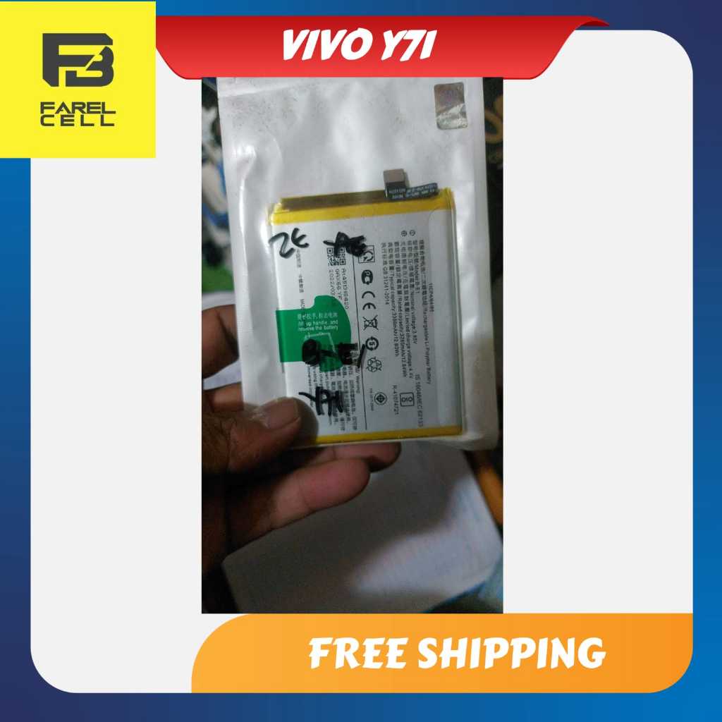 Baterai Original VIVO Kode Battery HP VIVO B-E1 BE1 For Type Batre Handphone Battery Vivo Y71 Vivo Y