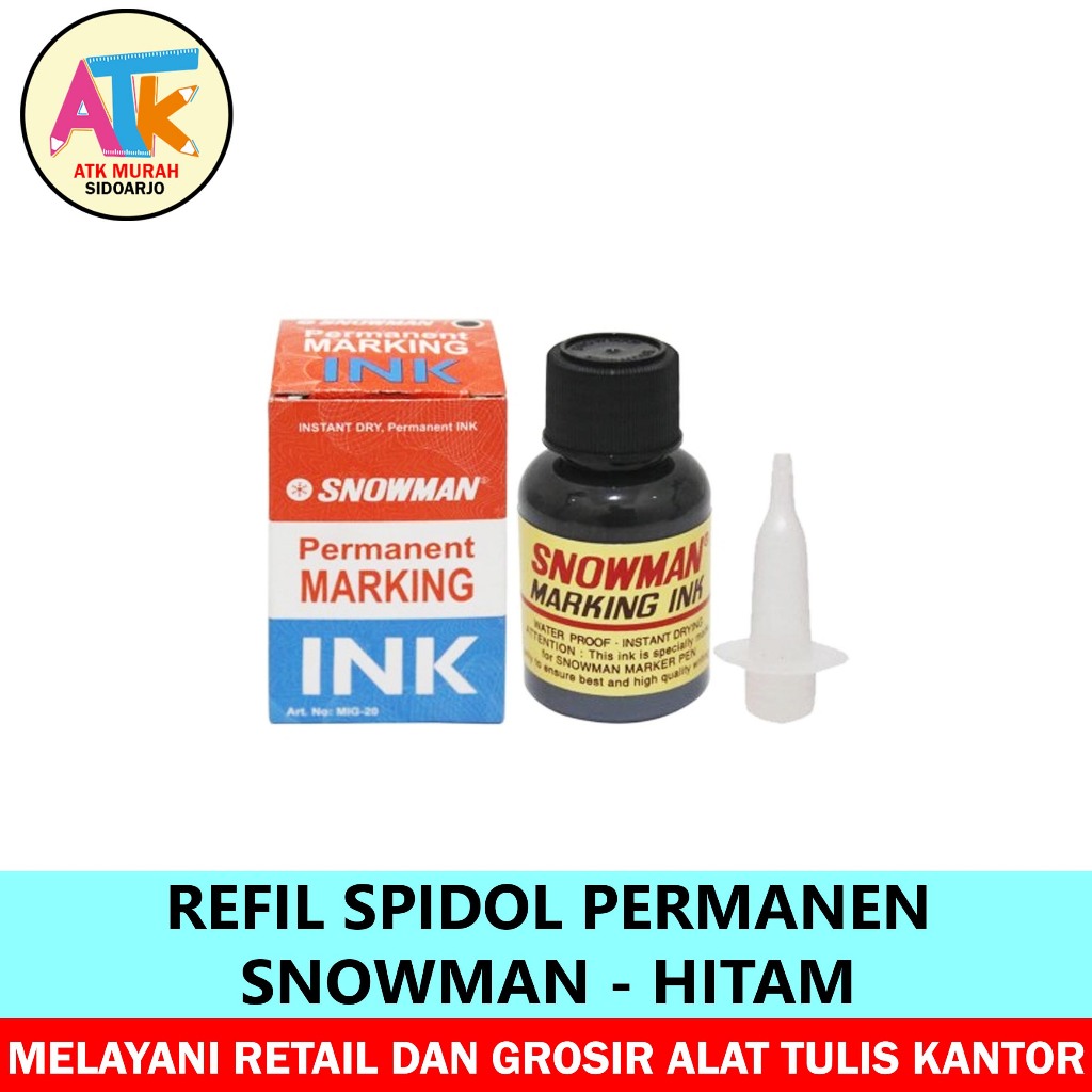 

REFIL SPIDOL SNOWMAN PERMANEN