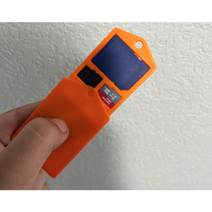 holder SD card Tempat Penyimpanan SD Card & Micro SD / SD Card & Micro SD Case