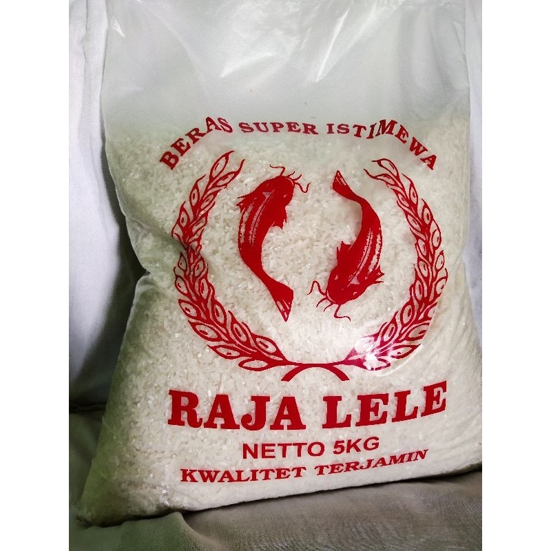 

Beras lokal baru panen Beras Raja Lele PROMO 3KG