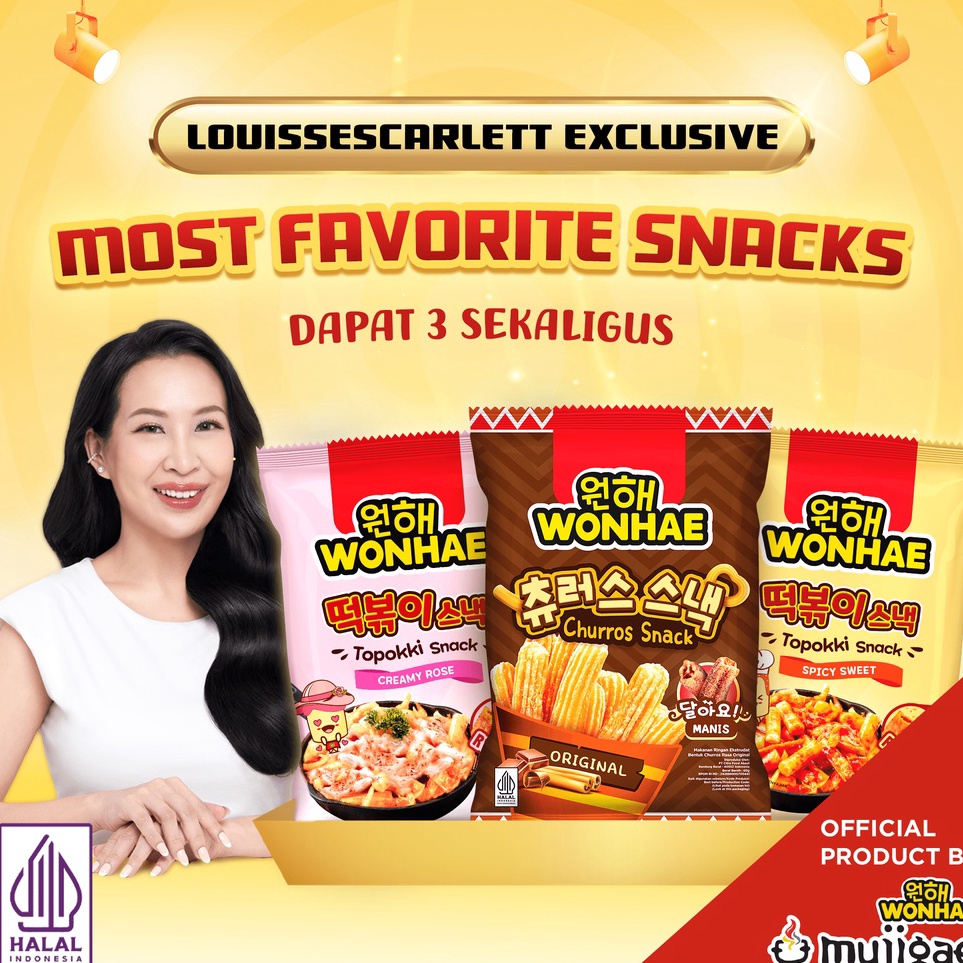 

pmReady Louisse Scarlett Exclusive Most Favorite Snacks Wonhae Y71