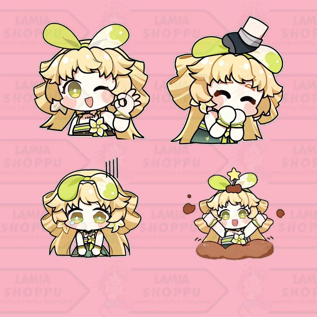 

Sticker Game Wuthering Waves Verina Chibi | Sticker WW Verina Chibi