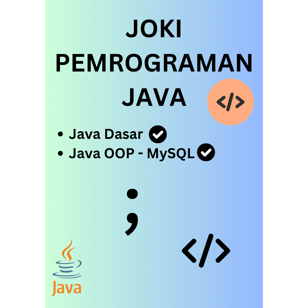 JOKI PEMROGRAMAN JAVA DASAR/ JAVA OOP