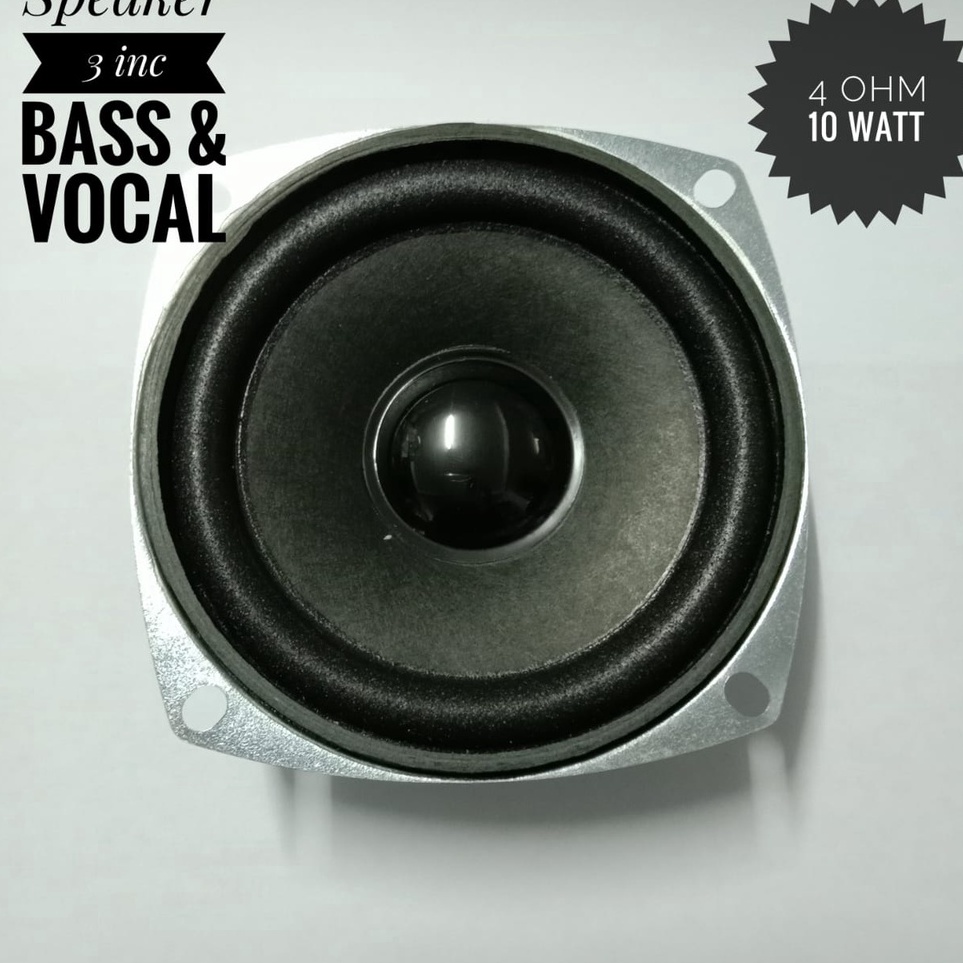 SPEAKER 3 INC BASS VOCAL
