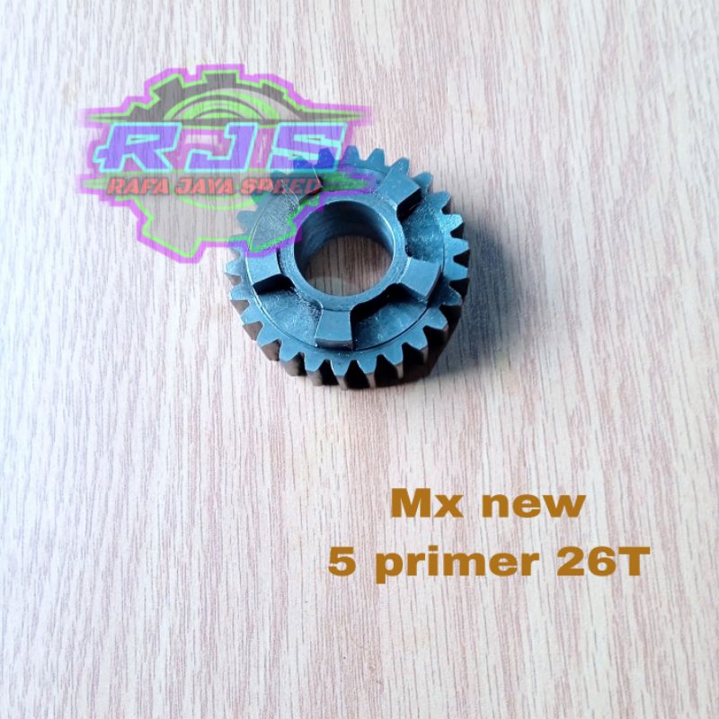 Rasio racing jupiter mx new(5speed) 5 primer 25T atau 26T