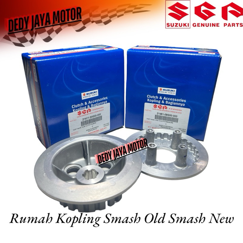 Rumah Kampas Kopling Kaki 4 + Lawan Smash Old Smash New Shogun 110 Old Shogun 125 R Old Original Suz