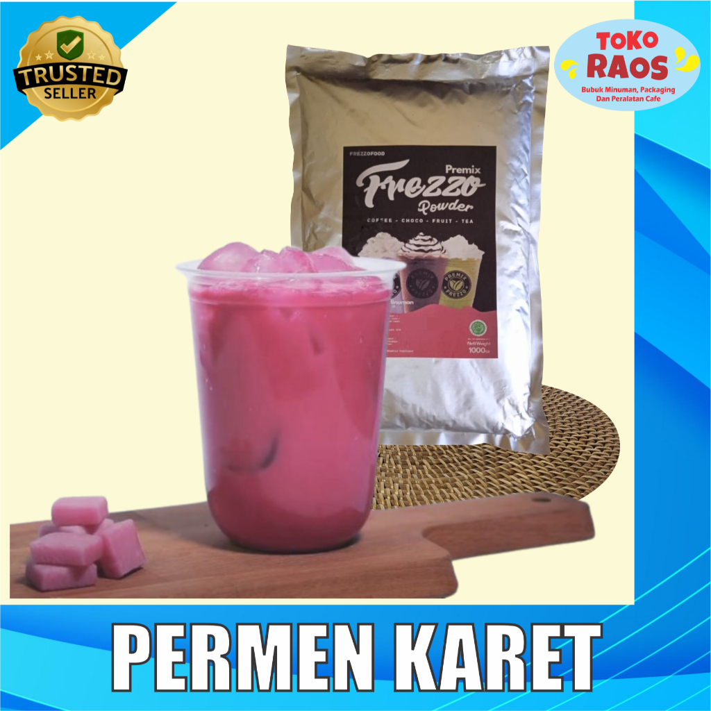 

Bubuk Minuman FREZZO RASA PERMEN KARET (1KG)