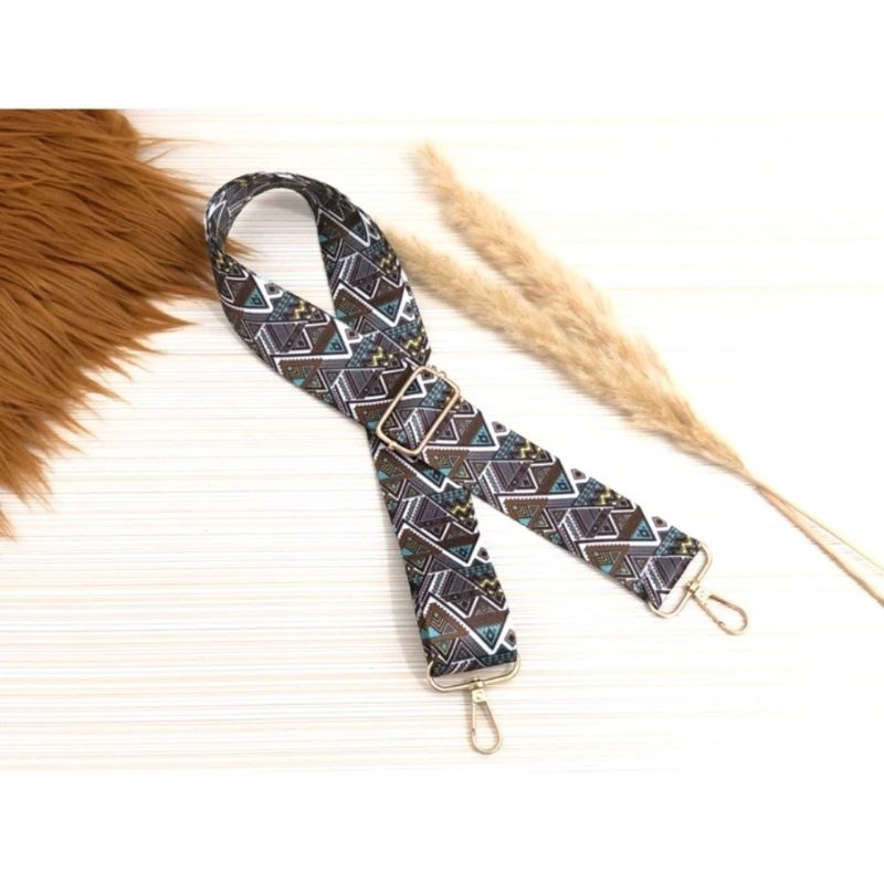 Tali strap tas motif kain