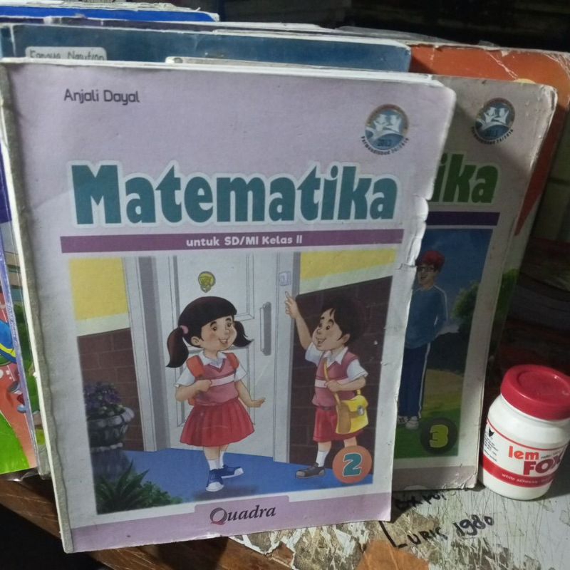 BUKU MATEMATIKA UNTUK SD KELAS 2&3 REVISI K13 PENERBIT QUADRA