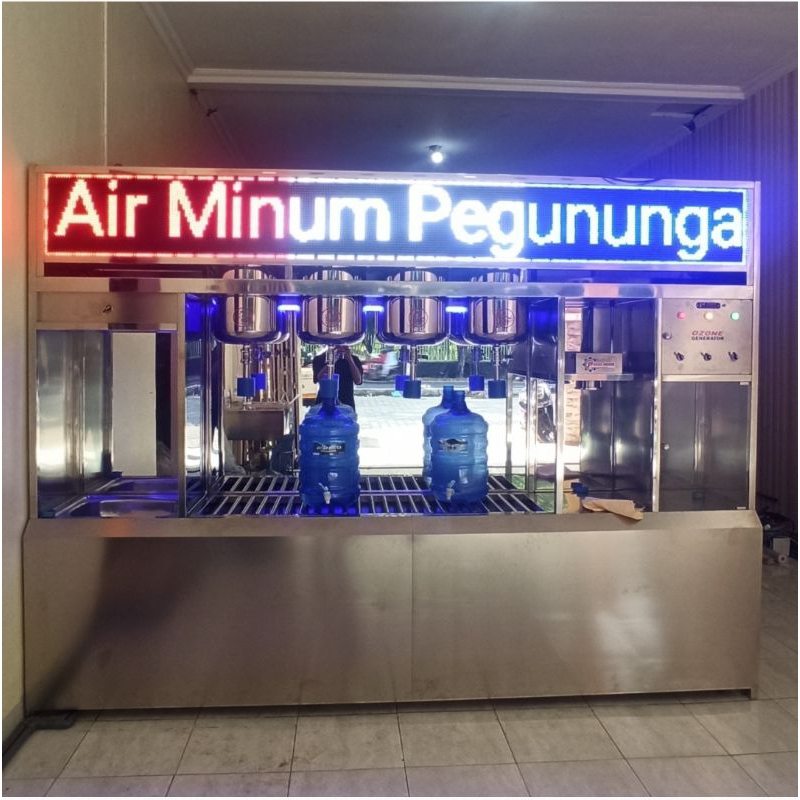 Depot Air Minum Isi Ulang Damisiu Specialis Bahan Stainless Mewah Elegan dan Kokoh