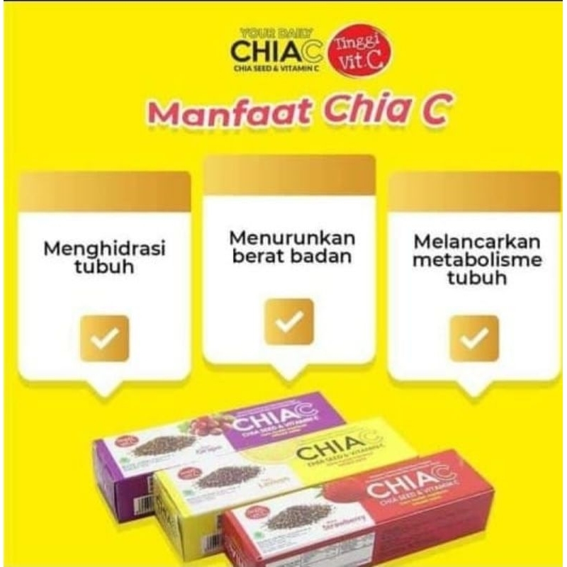 

Chia C Infuse Water 1 Box isi 5 Sachet