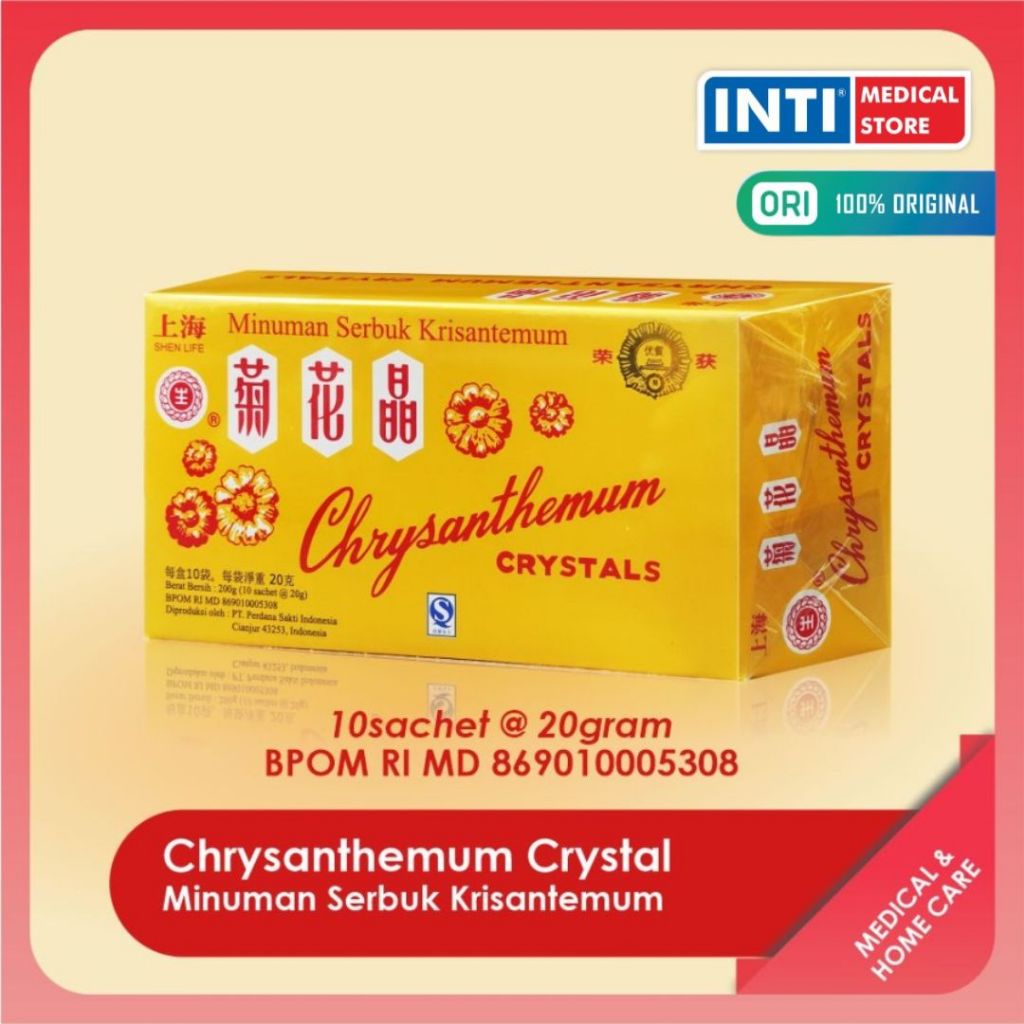 

Chrysanthemum Crystal | Minuman Serbuk Krisantemum | 10x20gr