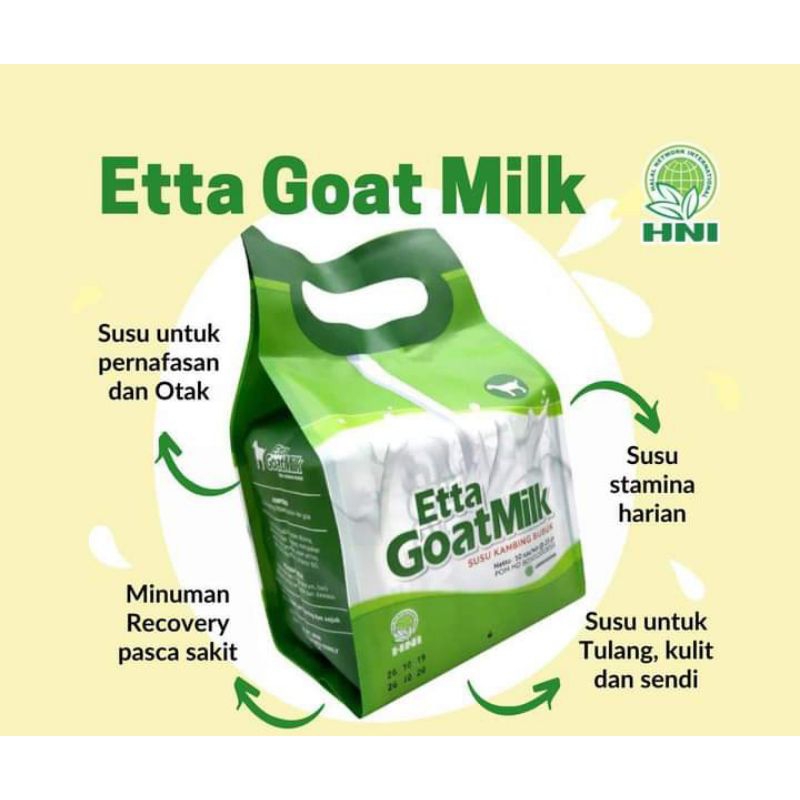 

Susu Kambing Sehat Bubuk 10 Sachet Original