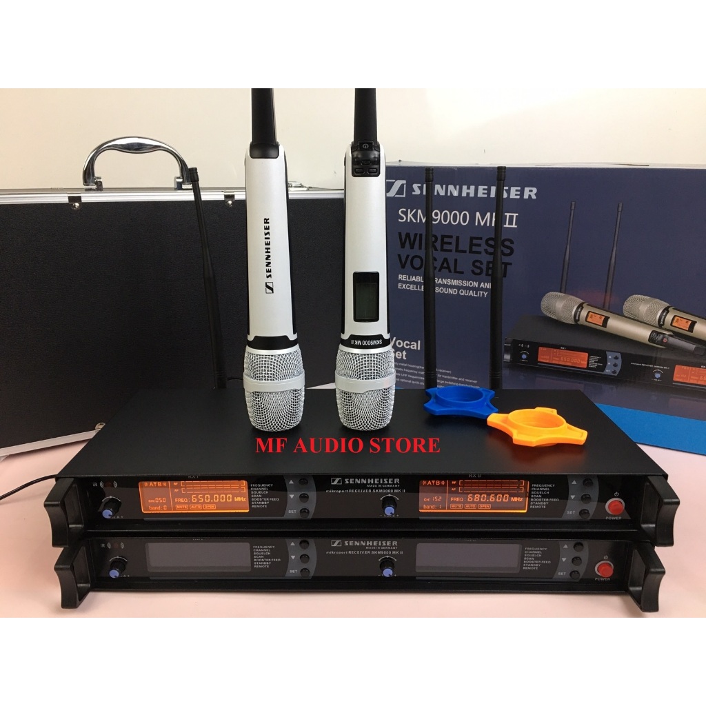 MICROPHONE WERLLES/MIC SENNHEISER SKM 9000 MK II PUTIH /SKM 9000 MKII BOK/KOPER WARNA PUTIH
