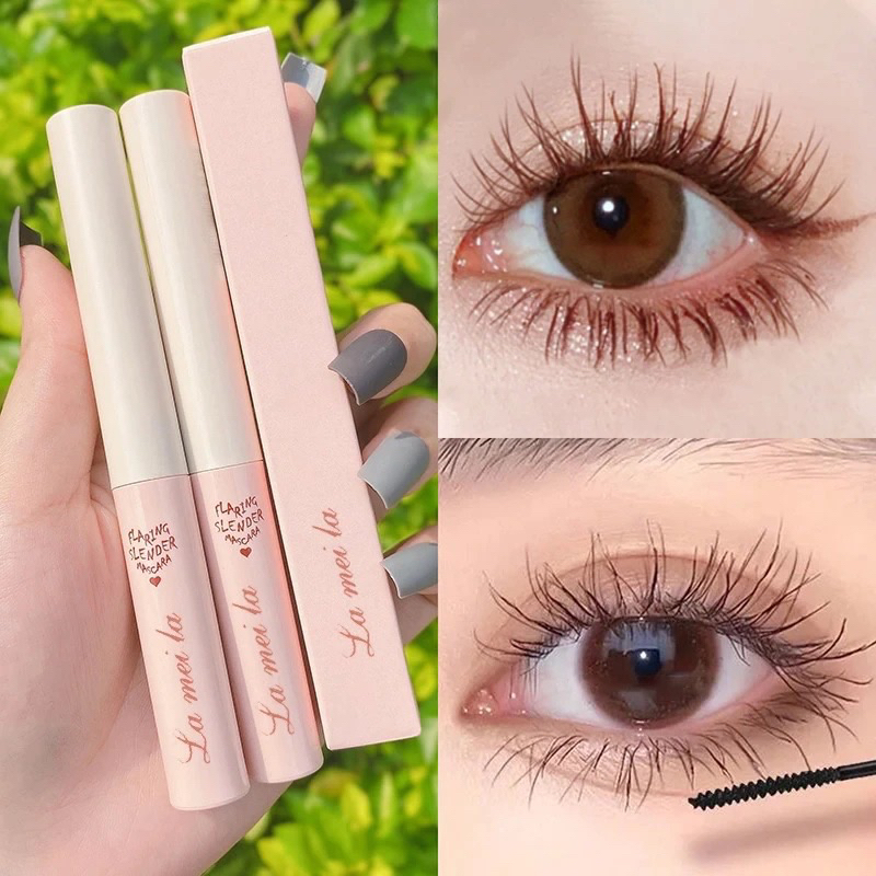 LAMEILA 779 Maskara Pink Mascara pelentik dan volume 360 Natural Waterproof Lentik