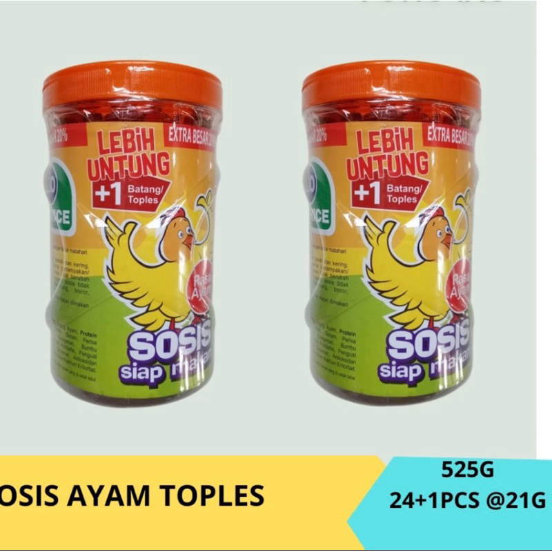 

SOSIS SO NICE AYAM SAPI ISI 24+1 PCS
