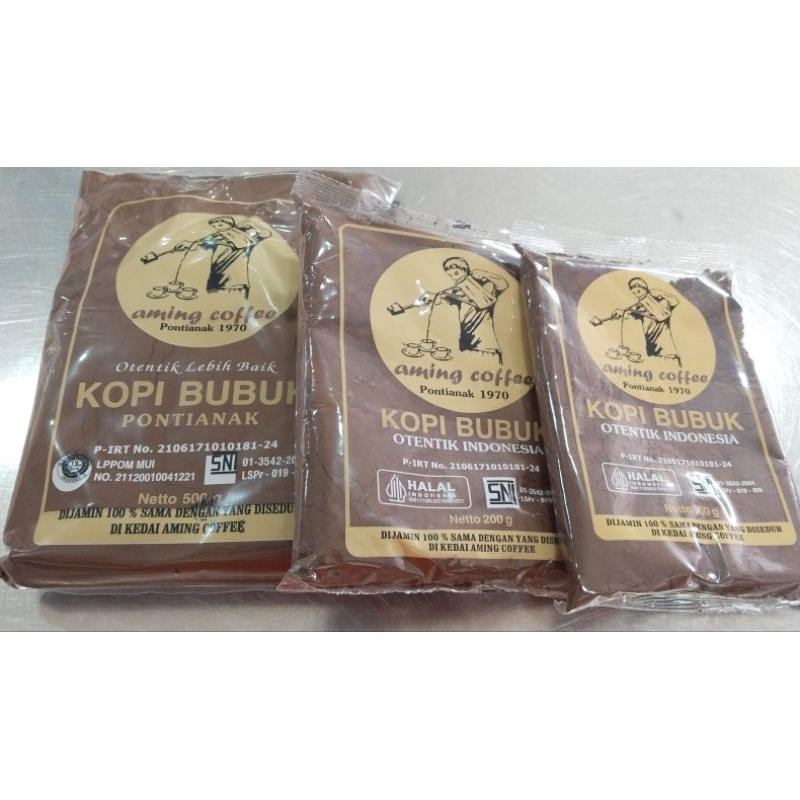 

KOPI BUBUK AMING 100G/200G/500GR