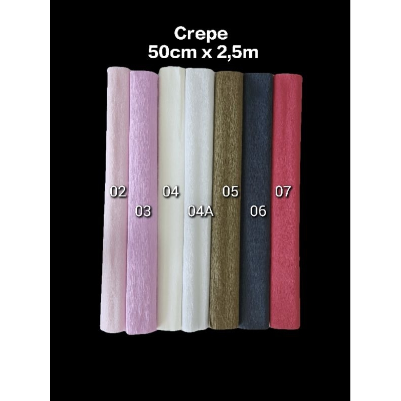 

Kertas crepe / crepe import / crepe italya