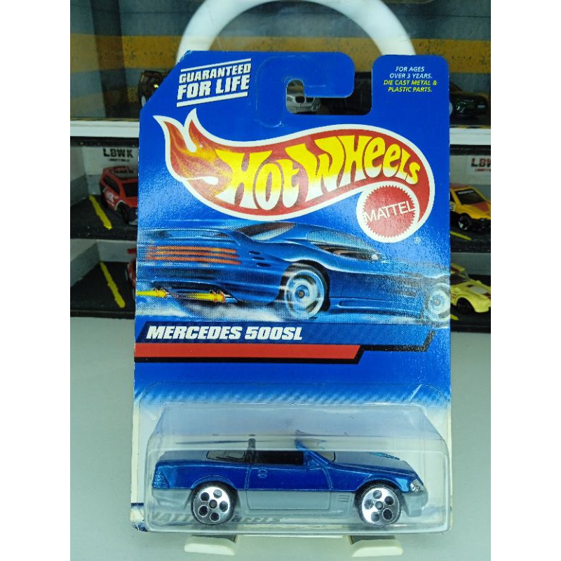 Hot Wheels Mercedes 500SL Cabriolet + Free Protector