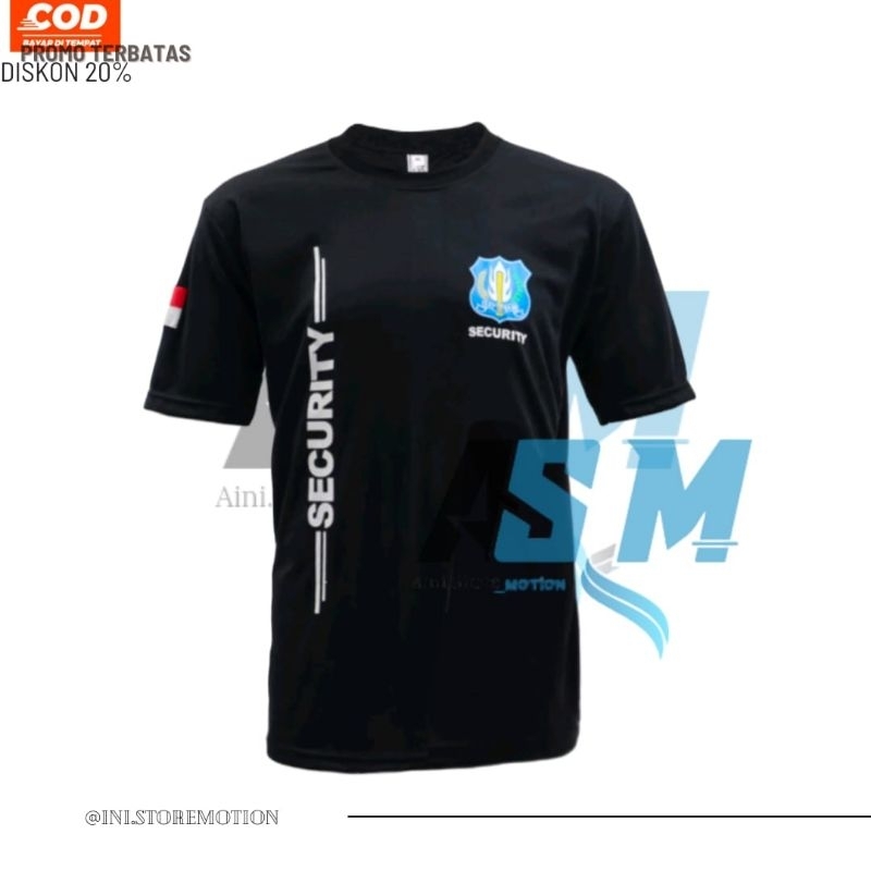 T-Shirt Kaos Security kaos Satpam Terbaru Kaos Security dalaman Keren
