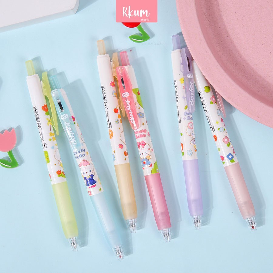 

Gel Pen Tinta Hitam Pena Cute 0.5mm/ Pulpen Kartun