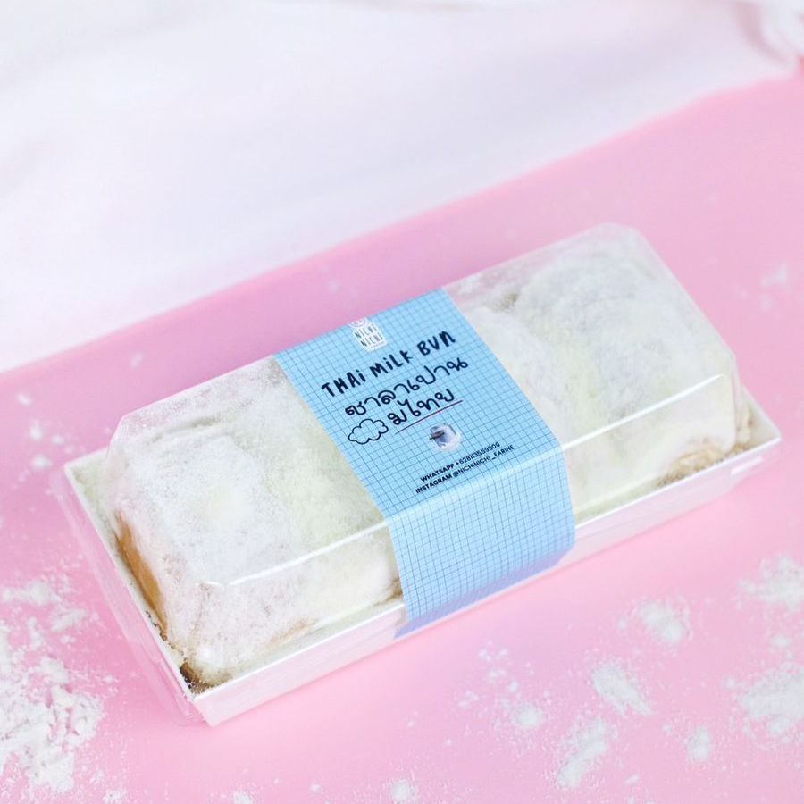 

((Best Seller)) Thai Milk Bun Original Viral Nichi-Nichi by Farine No.1 di Surabaya!!