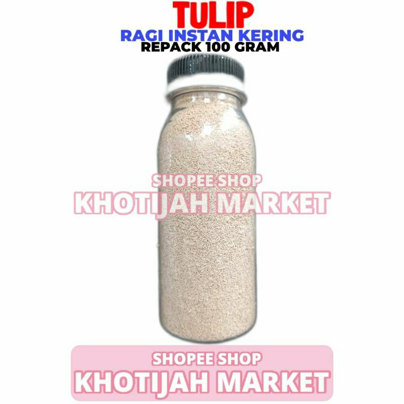 

Ragi Instan Kering Tulip 100GR Repack