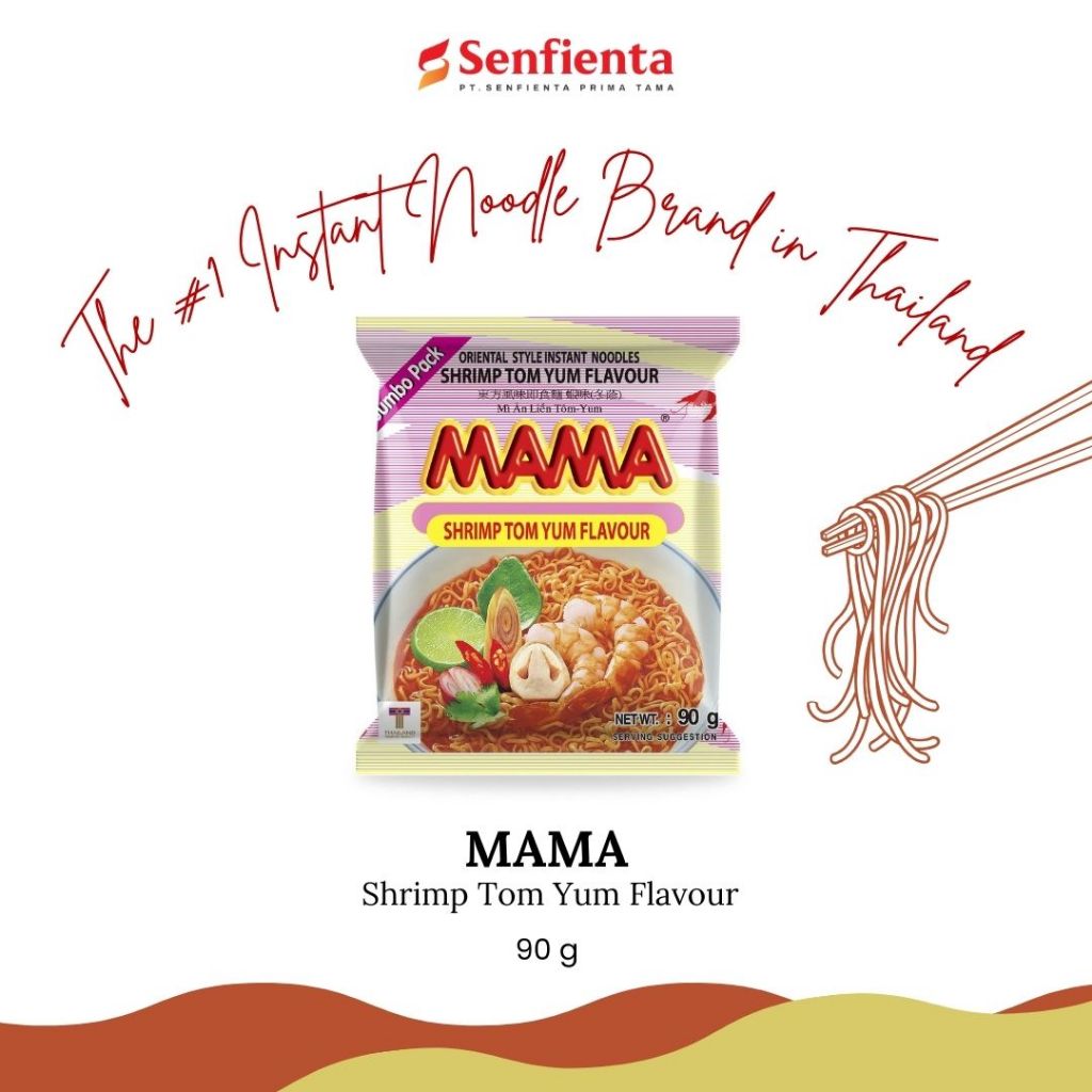 

MAMA Shrimp Tom Yum Flavour 90 gr