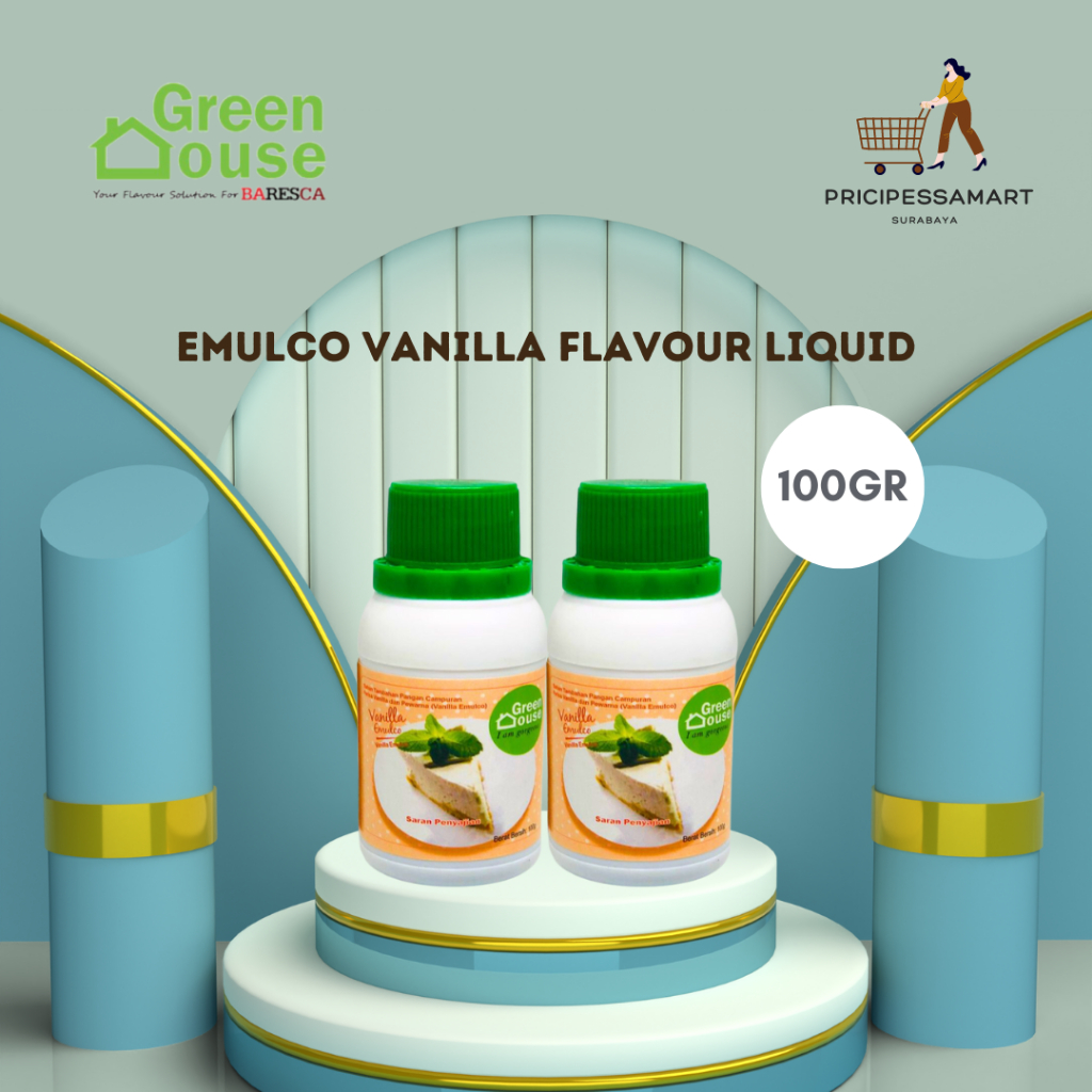 

VANILLA FLAVOUR LIQUID EMULCO 100GR