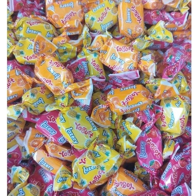 

bGF Permen Buah Buahan LAZERY 250Gram~1Kg