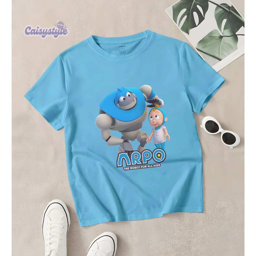 Baju Kaos Anak Arpo The Robot For All Kids Bahan Premium Unisex