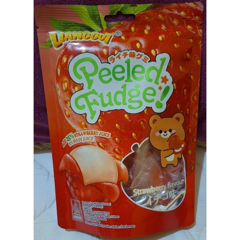 

PEELED FUDGE STRAWBERRY JUICE 108GR