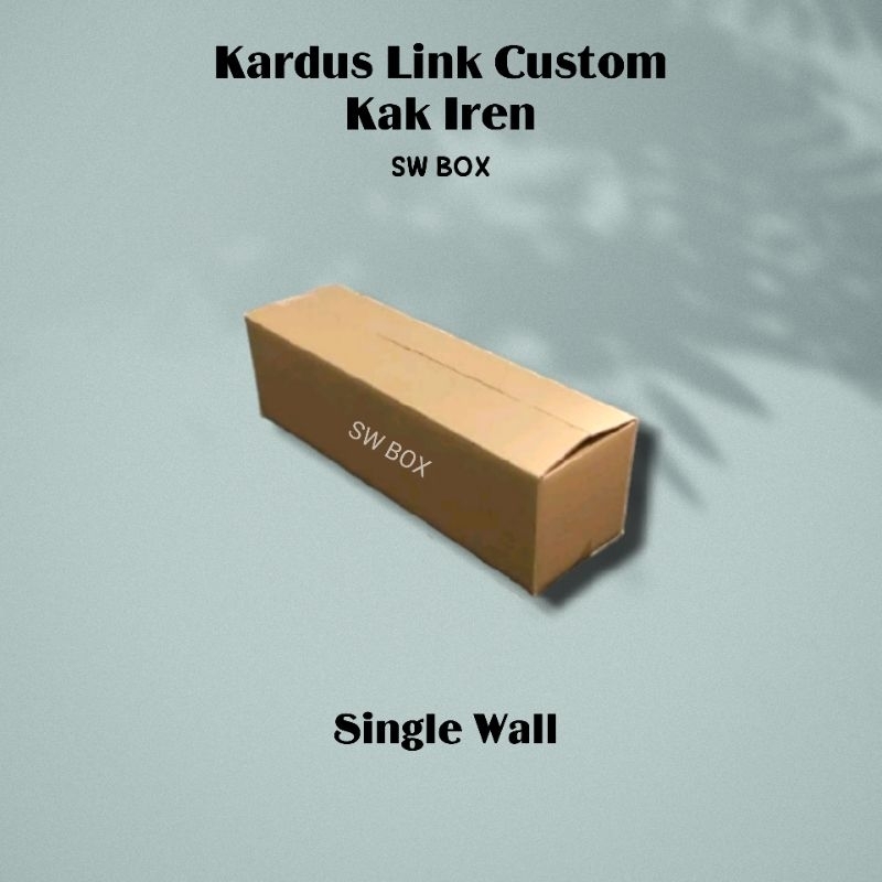 

Kardus Link Custom Kak Iren 10x10x10 30018x10x10 30024x10x9 30024x7x7 30055x10x10 100
