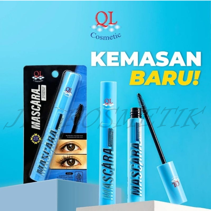 QL Cosmetic MASCARA MASCARA QL - WATERPROOF&CURLING MASCARA